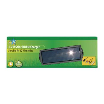 SOL-CHARGE01 Loodzuur accu lader 12 vdc solar / thuis Verpakking foto